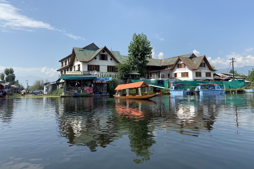 The Hotel Leeward on Dal Lake in Indian-controlled Kashmir where author V.S. Naipaul stayed twice, but which was taken over by Indian security forces in 1997. Photo: Shoaib Shafi