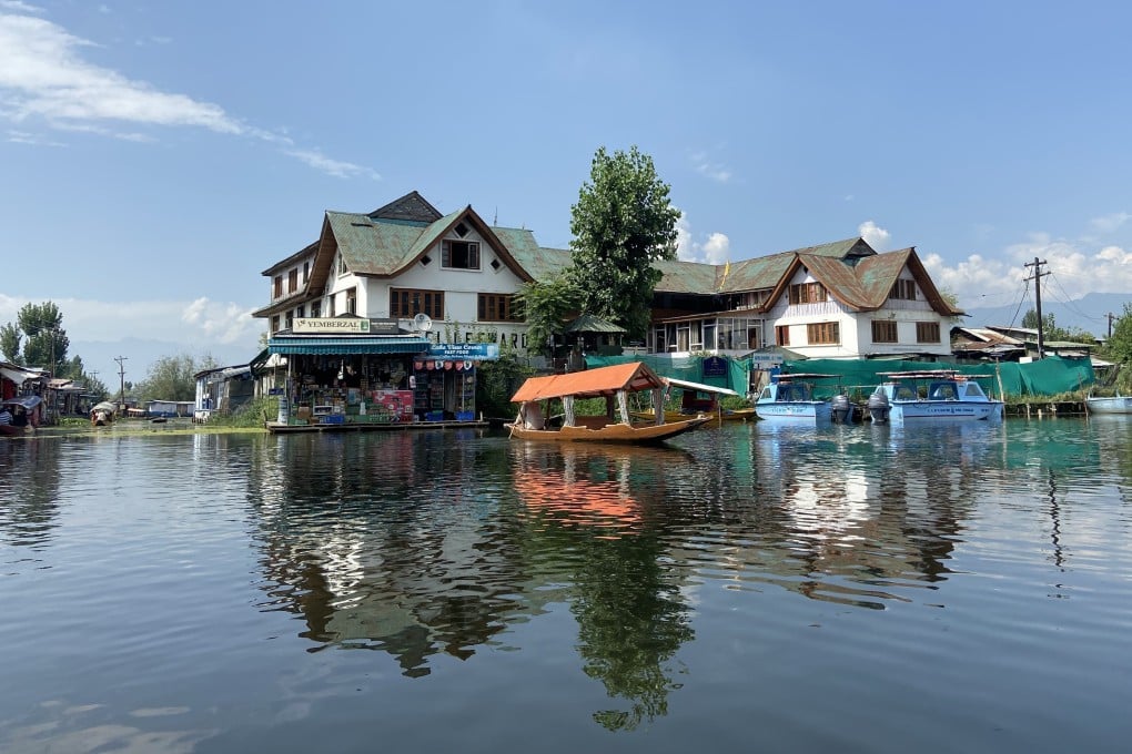 The Hotel Leeward on Dal Lake in Indian-controlled Kashmir where author V.S. Naipaul stayed twice, but which was taken over by Indian security forces in 1997. Photo: Shoaib Shafi