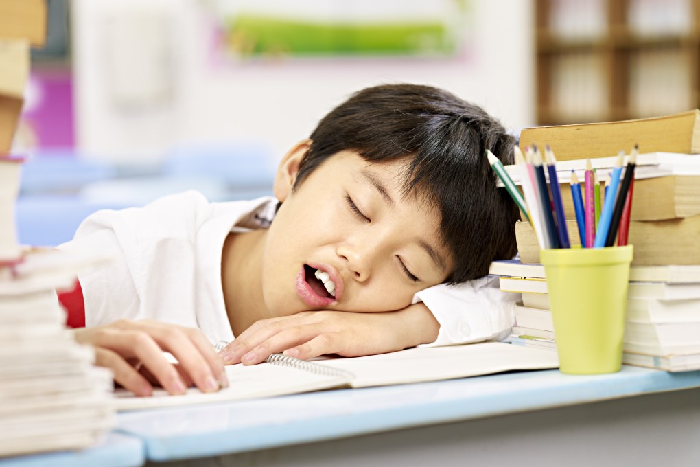 Children who sleep in class could be tired or suffering from stress, anxiety or other mental or family issues, say teachers and therapists. Photo: Shutterstock