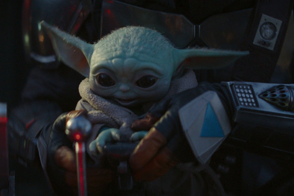 Baby Yoda is the breakout star of The Mandalorian on Disney+. The streaming services launches in Hong Kong, Taiwan and South Korea in November. Photo: Disney/TNS