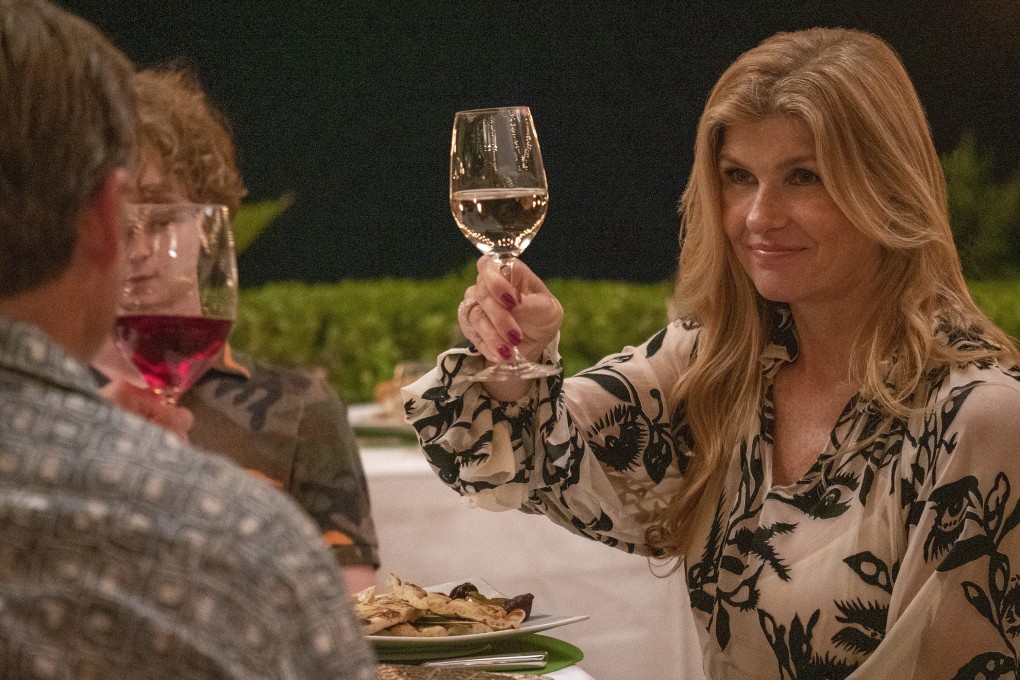 The characters on The White Lotus (like Nicole, played by Connie Britton) may be on holiday, but what they wear on the show says a lot about each of them. Photo: Mario Perez