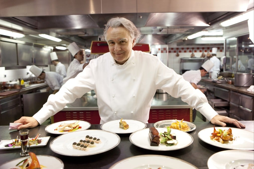 French chef Alain Ducasse has been replaced by Jean Imbert, best known for winning reality show Top Chef, at one of the finest restaurants in Paris. Photo: Getty Images