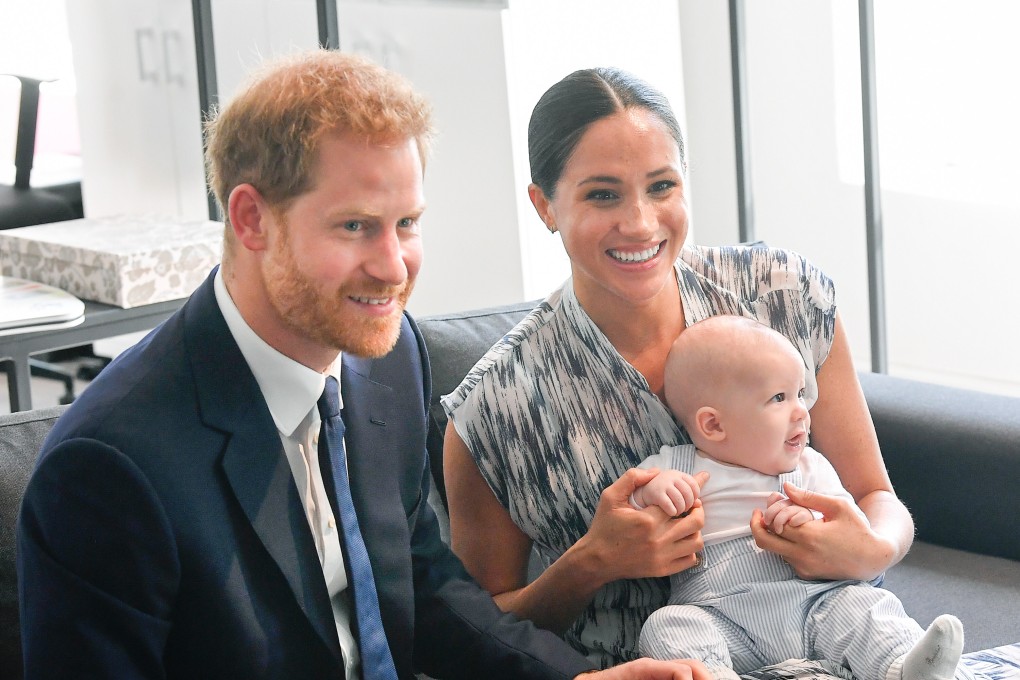Prince Harry and Meghan Markle with their baby son Archie Mountbatten-Windsor in 2019. The prince has previously spoken about his wish to limit the size of his family. Photo: WireImage