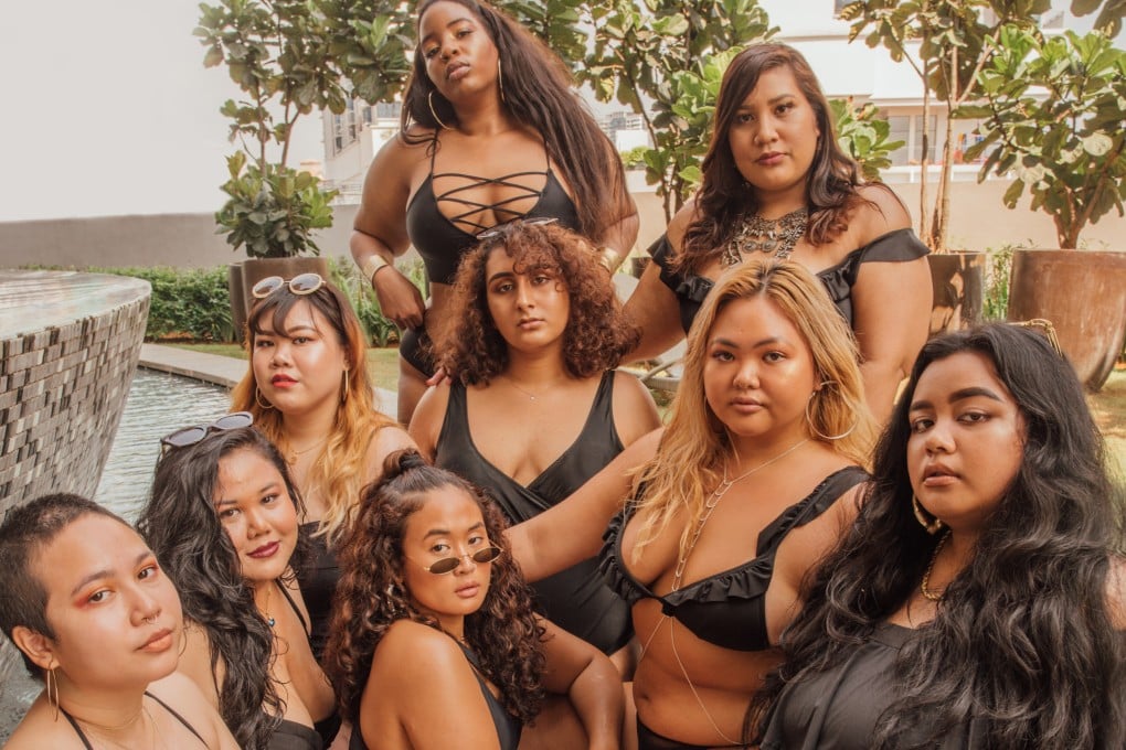 Asian plus-size models appear in the Thique Clique project by Malaysian photographer Catherhea Potjanaporn.