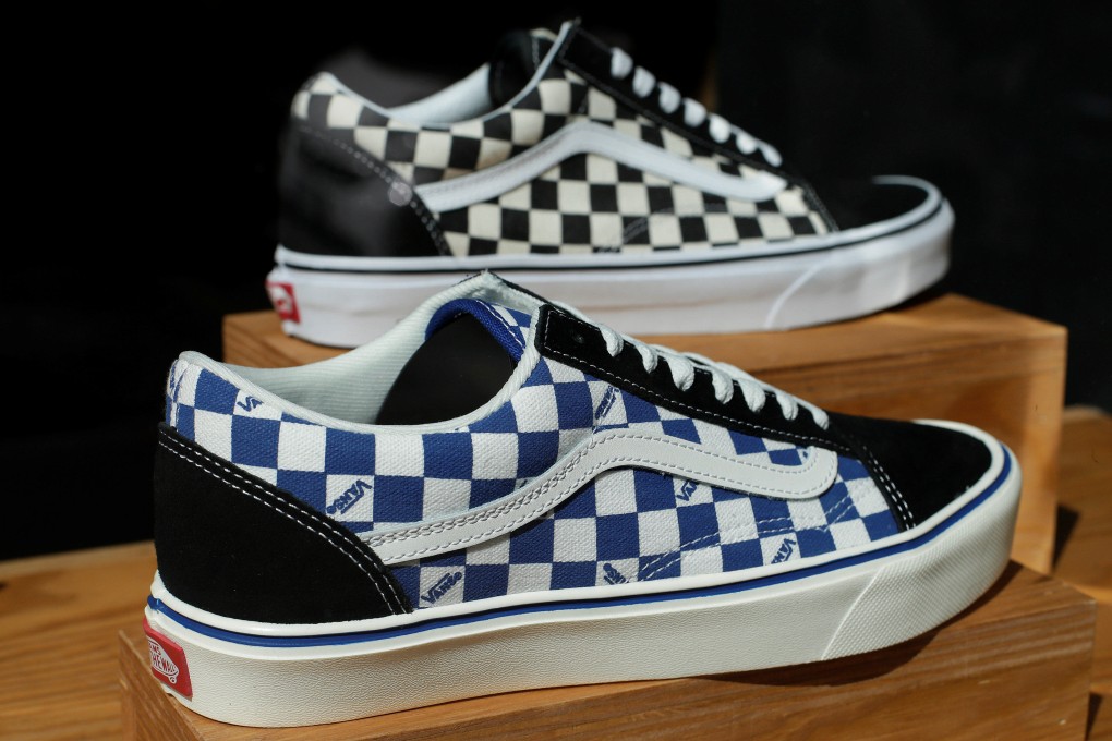 Making sneakers for Nike, Converse and Vans (above) has made  Zhang Congyuan the richest person in Taiwan. Photo: Reuters/Max Rossi