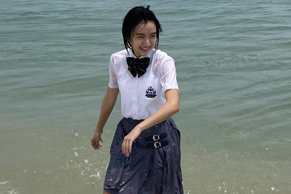 Natalie Hsu on the set of The Day We Lit Up The Sky in Haikou, the capital of China’s Hainan province.