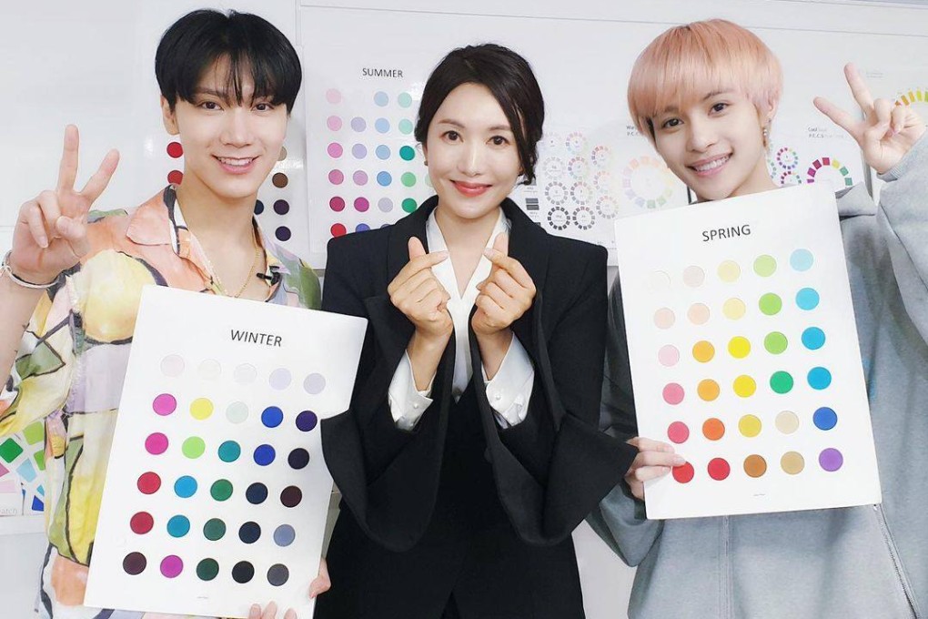 Ten and Yangyang of K-pop group WayV found their “personal colours” with Seryeong Lee, the founder of Color Place in Seoul, South Korea. They are just two of many who seek help finding the right shades to wear. Photo: Instagram