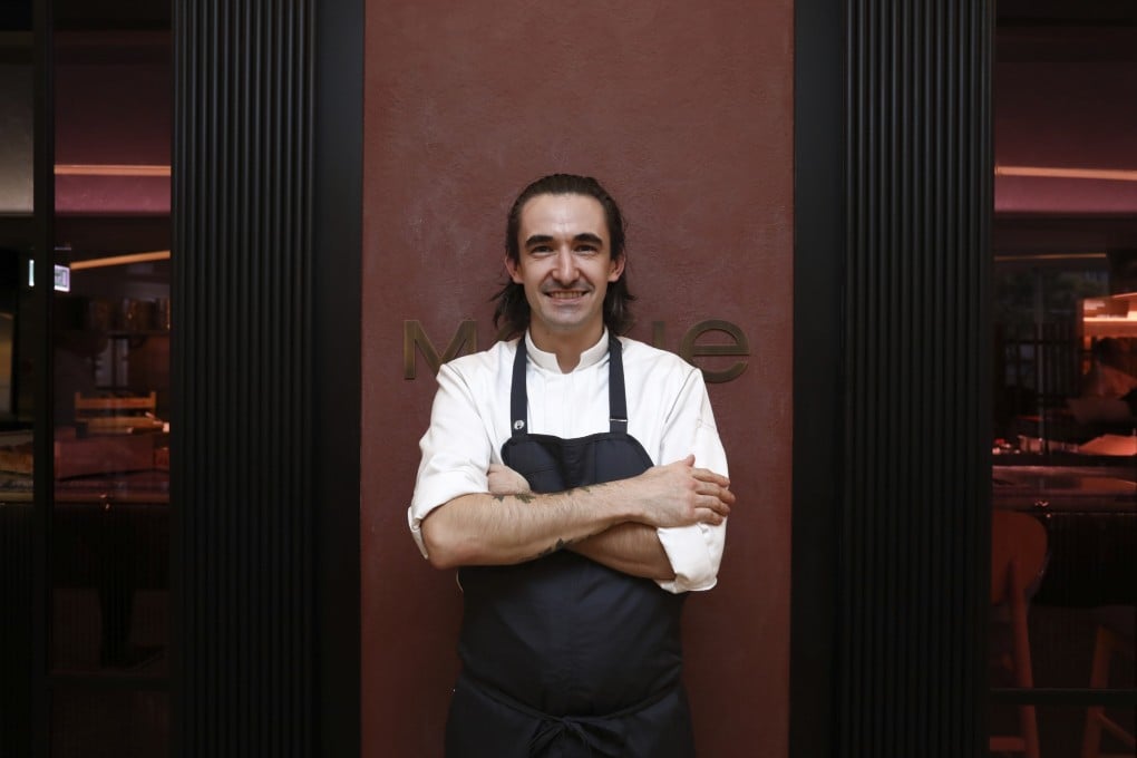 A recent convert to vegetarianism, chef Michael Smith creates mostly plant-based dishes at Moxie in Central, Hong Kong. Photo: Jonathan Wong