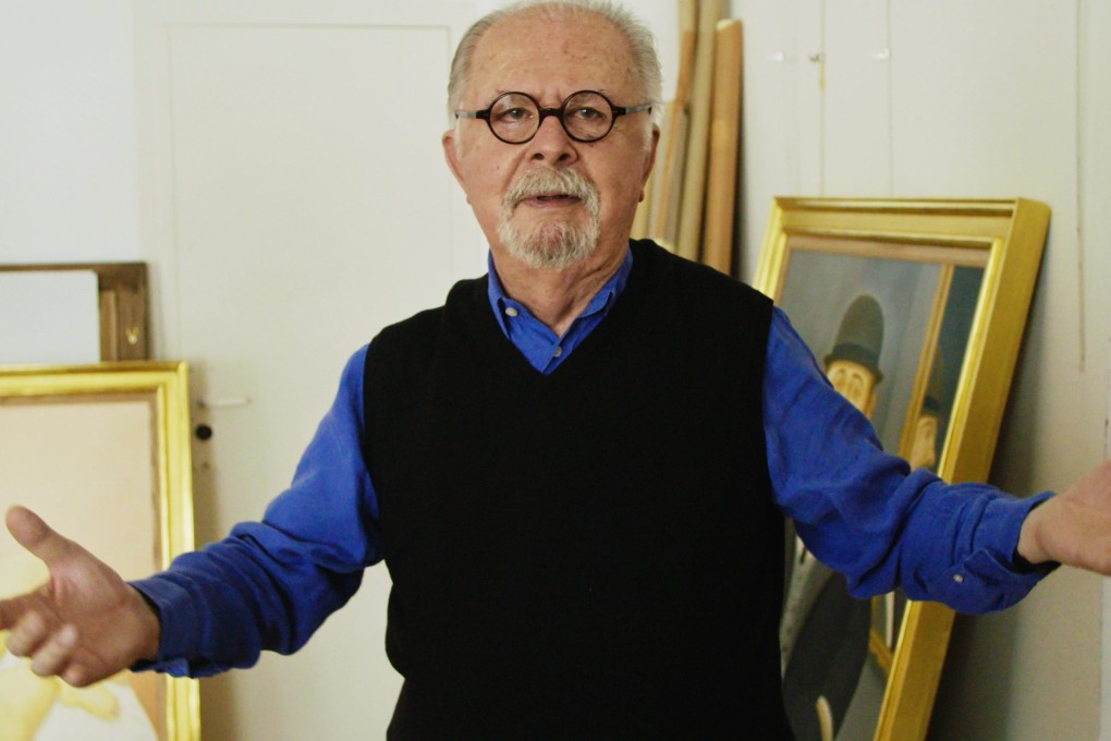 Colombian artist Fernando Botero in a still from the documentary film Botero (category IIA), directed by Don Millar.