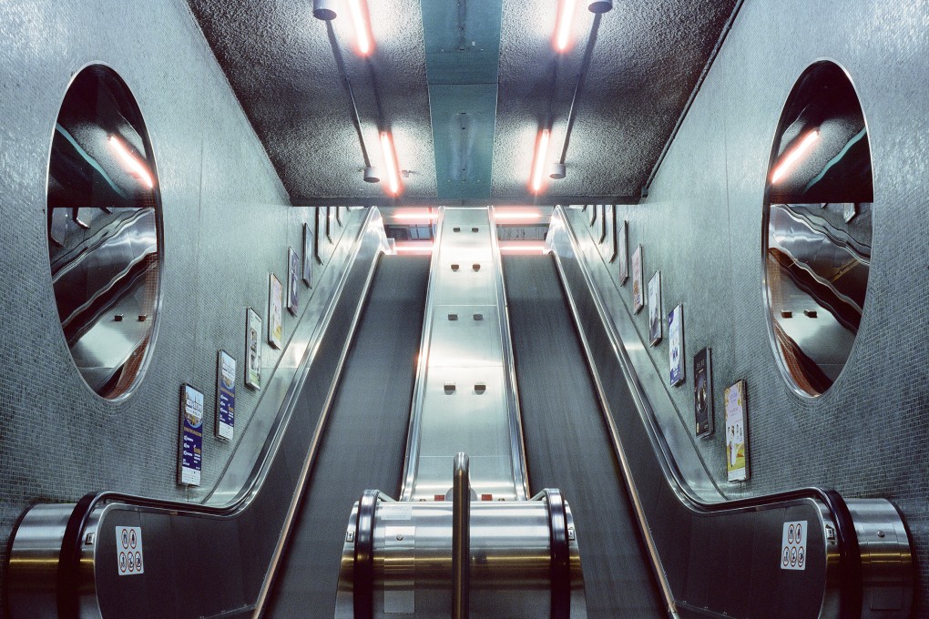 Detail from one of the images Christopher Button captured on the MTR, Hong Kong’s subway system, for his book The Labyrinth, photos from which are going on show at Blue Lotus Gallery in Sheung Wan from 10 September. Photo: Christopher Button