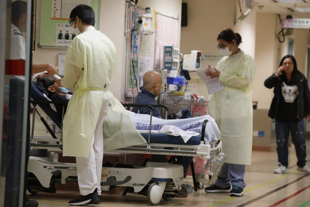 The medical staff of Hong Kong’s Kwong Wah Hospital at work on March 6, 2019. Photo: K. Y. Cheng