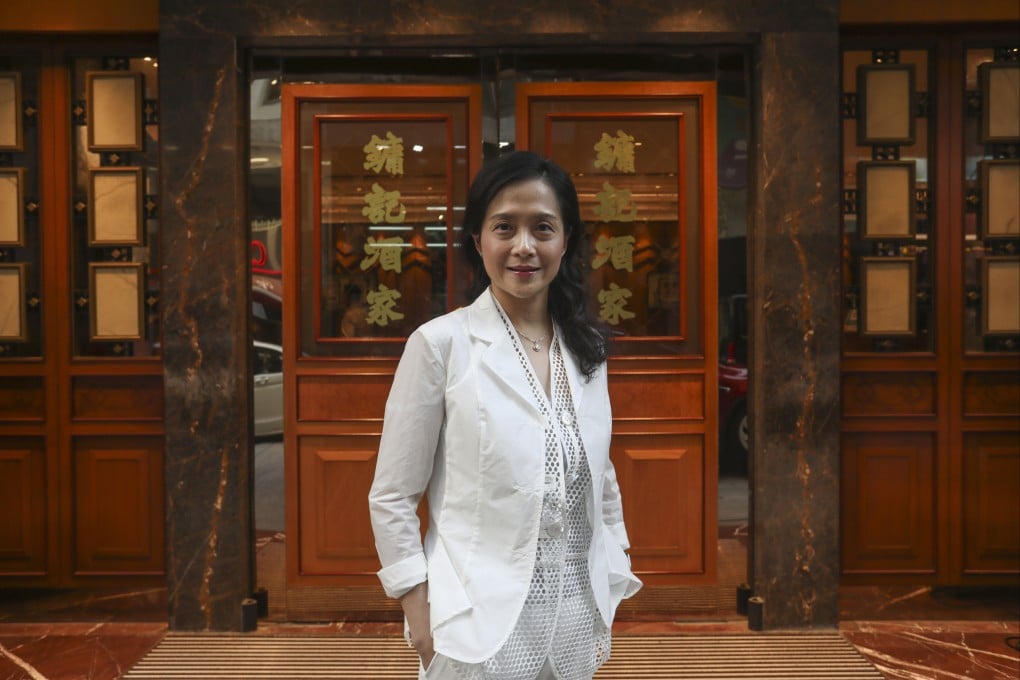 Owner Yvonne Kam Kiu-yan, at Yung Kee Restaurant in Central. Photo: Jonathan Wong