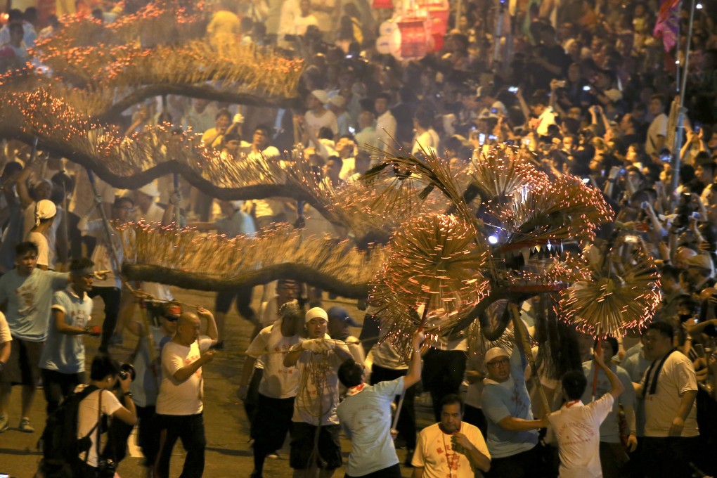 Tai Hang’s annual fire dragon dance has been a Mid-Autumn tradition in the Hong Kong neighbourhood for nearly 150 years. Photo: Dickson Lee