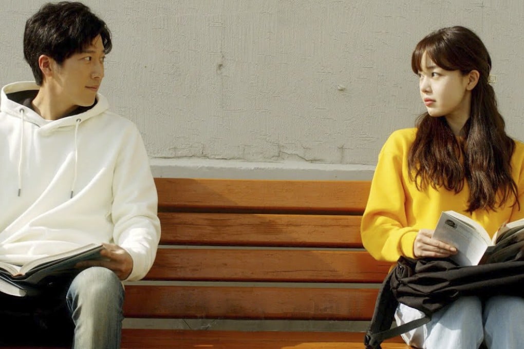 Han Sun-hwa (right), once a part of K-pop girl group Secret, in a scene from Cinema Street, her first movie role, in which she plays a location scout from Busan, South Korea, called Sun-hwa.