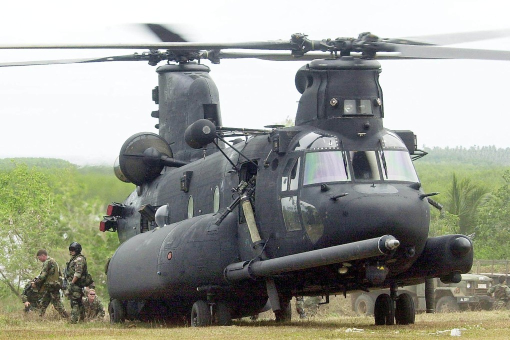 US Army Special Forces at a Philippine army base in the southern Philippines. Photo: AFP