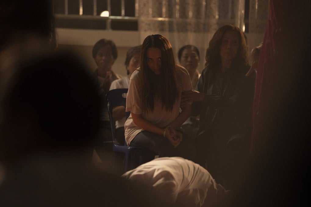 Narilya Gulmongkolpech (centre) in a still from The Medium (category III: Thai), co-starring Sawanee Utoomma and directed by Banjong Pisanthanakun