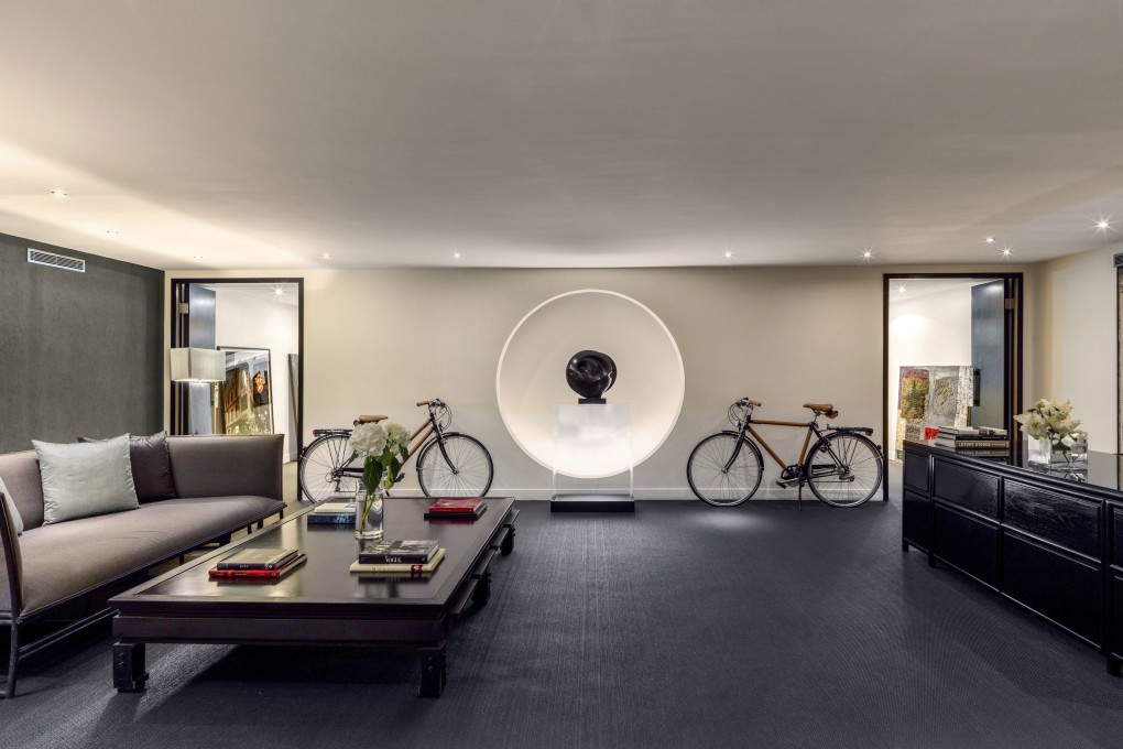 Two Hermès bicycles near the entrance of the atelier became Van Damme’s when her husband raised his hand mistakenly at a Mother’s Choice charity auction. Styling: Flavia Markovits. Photography: John Butlin. Photo assistant: Timothy Tsang