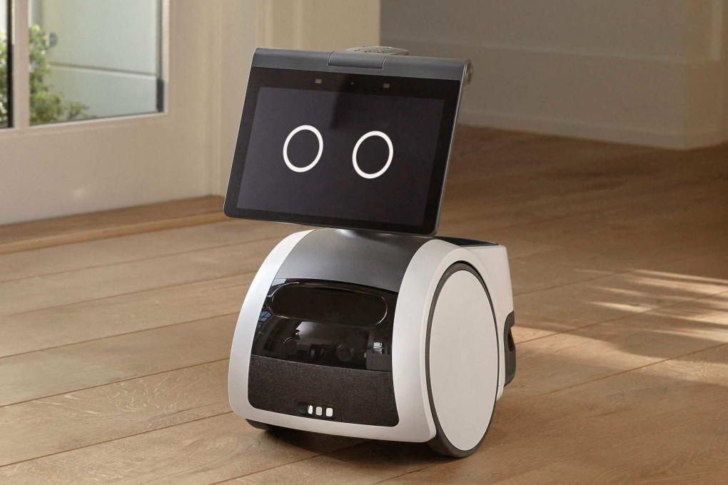 Astro, Amazon’s new US$1,000 home robot, is the size of a small dog and follows you around the house. Photo: AFP