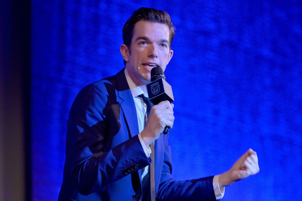 John Mulaney performs onstage in New York in 2019. On Twitter, some people will form parasocial relationships with celebrities like him – but what is a parasocial relationship and are they unhealthy? Photo: Getty Images
