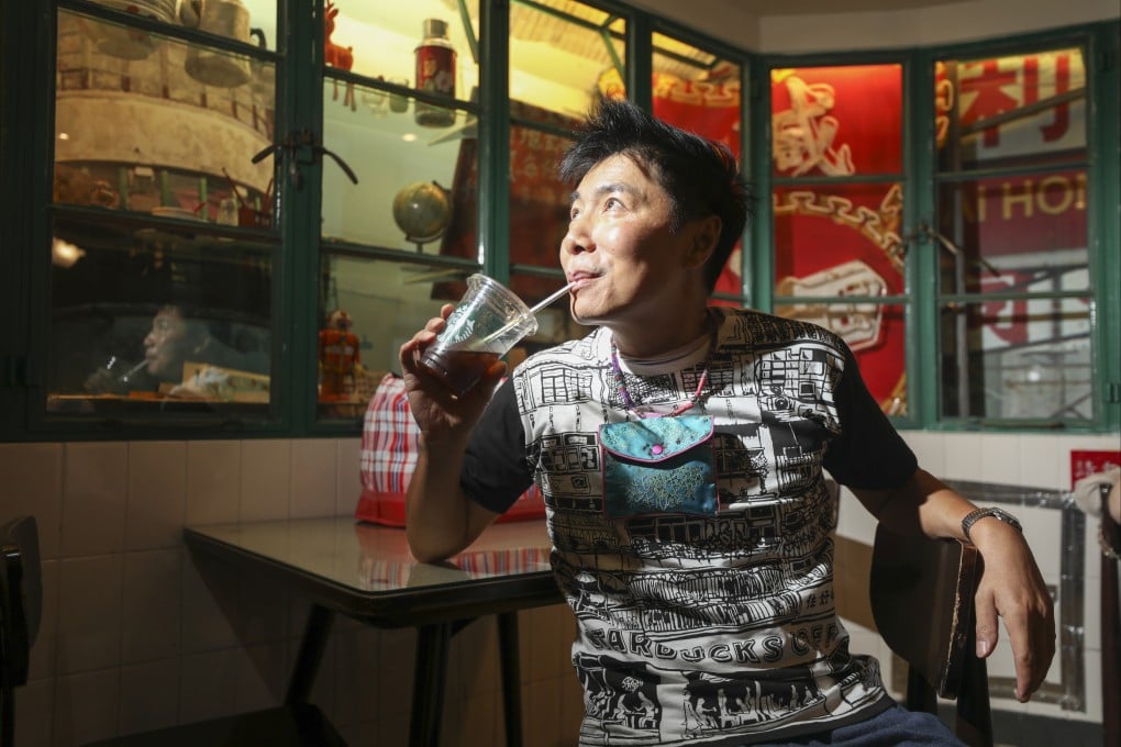 GOD founder Douglas Young at the Starbucks at 13 Duddell Street in Central, Hong Kong. Photo: Xiaomei Chen