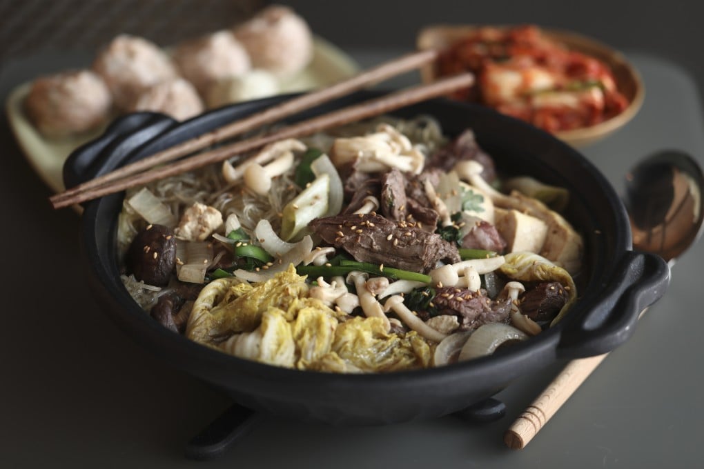 Bulgogi joengol - Korean hotpot. Bulgogi is among 26 Korean words that were added to the Oxford English Dictionary in September 2021, joining earlier entries including K-pop and kimchi. Photo: SCMP/Jonathan Wong