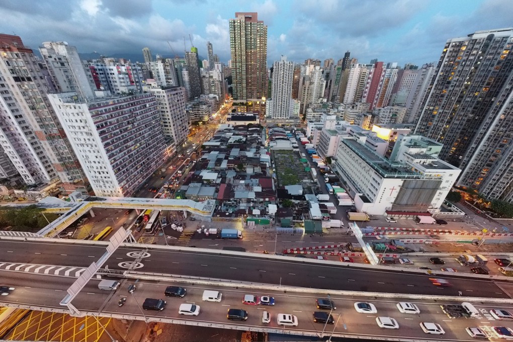 The fruit market in Yau Ma Tei on September 24. The market could be relocated under a government proposal. Photo: Martin Chan