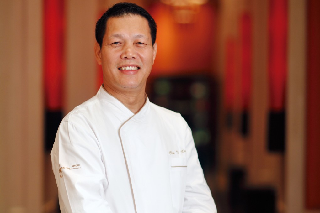 Chan Tak-kwong, the executive chef of two-Michelin-star Wing Lei restaurant, is a perfectionist in the kitchen, having inherited this from the chefs he trained under. Photo: Wynn Macau