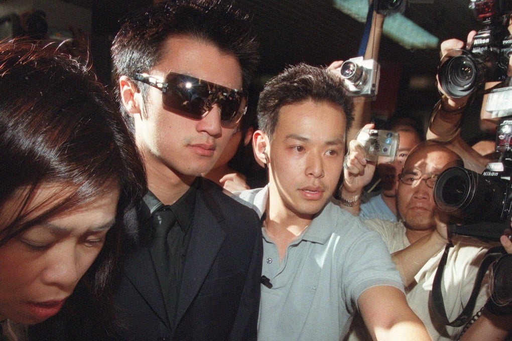Canto-pop star Nicholas Tse arrives at the Independent Commission Against Corruption headquarters in Central in June 2002, where he was charged with conspiracy to pervert the course of justice. Photo: SCMP