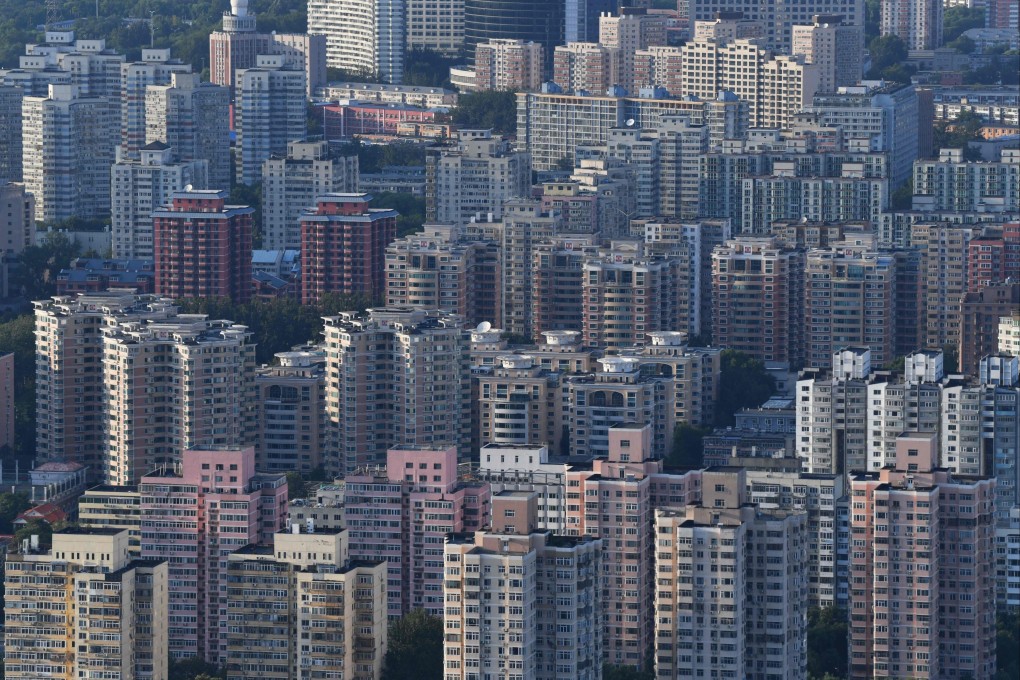 Residential buildings in Beijing on September 17. Despite some high-profile struggles among developers, Chinese real estate has performed well as a sector in the past year. Photo: AFP