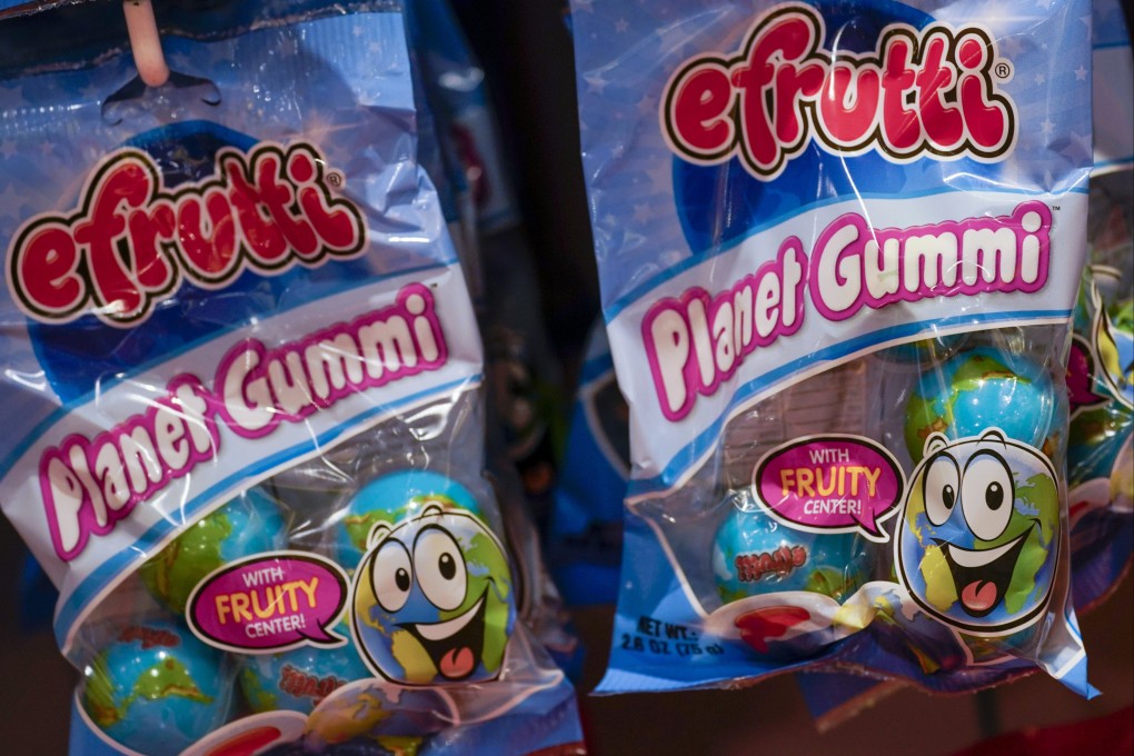 Fruit gummies like those that went viral on TikTok, leading US confectionery chain It’Sugar to begin stocking them. Up to 10 per cent of its sales now come from viral TikTok videos. Photo: AP