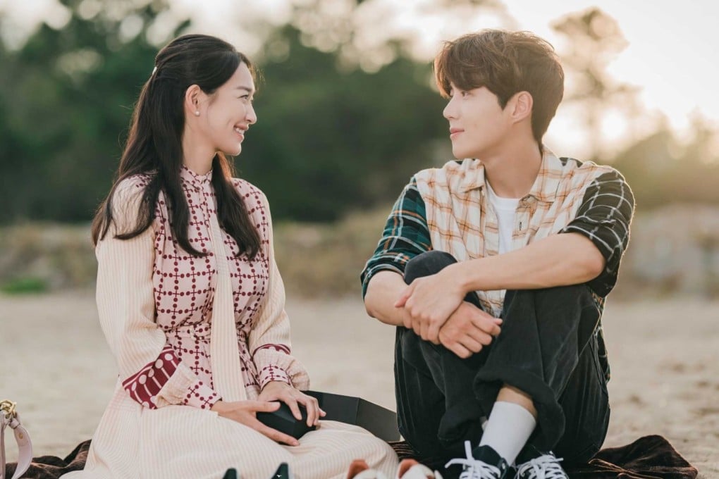 Shin Min-a (left) and Kim Seon-ho finally admitted their love for each other in K-drama romance Hometown Cha-Cha-Cha.