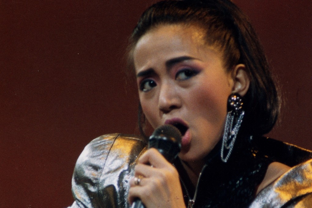 Anita Mui performs on Christmas Eve, 1991. Hong Kong’s biggest female Canto-pop star died of cervical cancer in 2003. A biopic of her life, Anita, comes out in November. Photo: SCMP