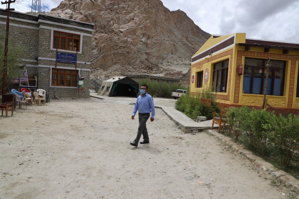 Dr Jigmet Wangchuk at a hospital in Tangtse village, in Ladakh’s Leh district. Photo: Bhat Burhan