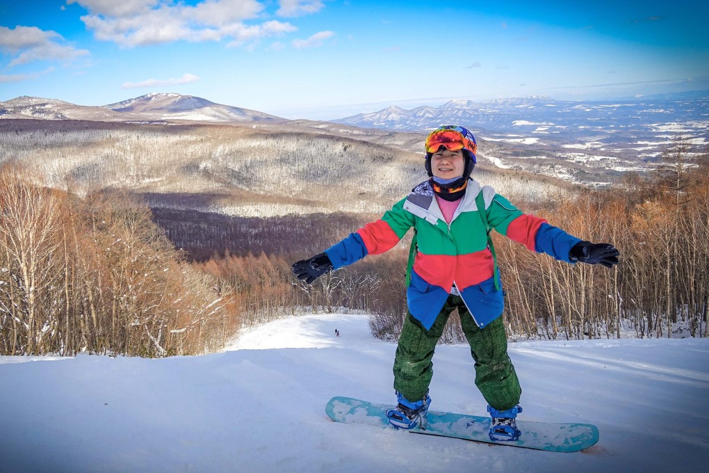 Even a breast cancer diagnosis couldn’t stop Hongkonger Nikki Chan from doing one of her favourite activities – snowboarding. She believes exercise is essential in the battle against the disease. Photo: Nikki Chan