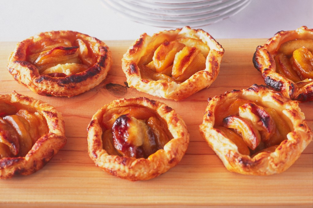 How to make caramelised apple tarts: light, fluffy and inspired by a famous French bakery. Photo: Koji Studio