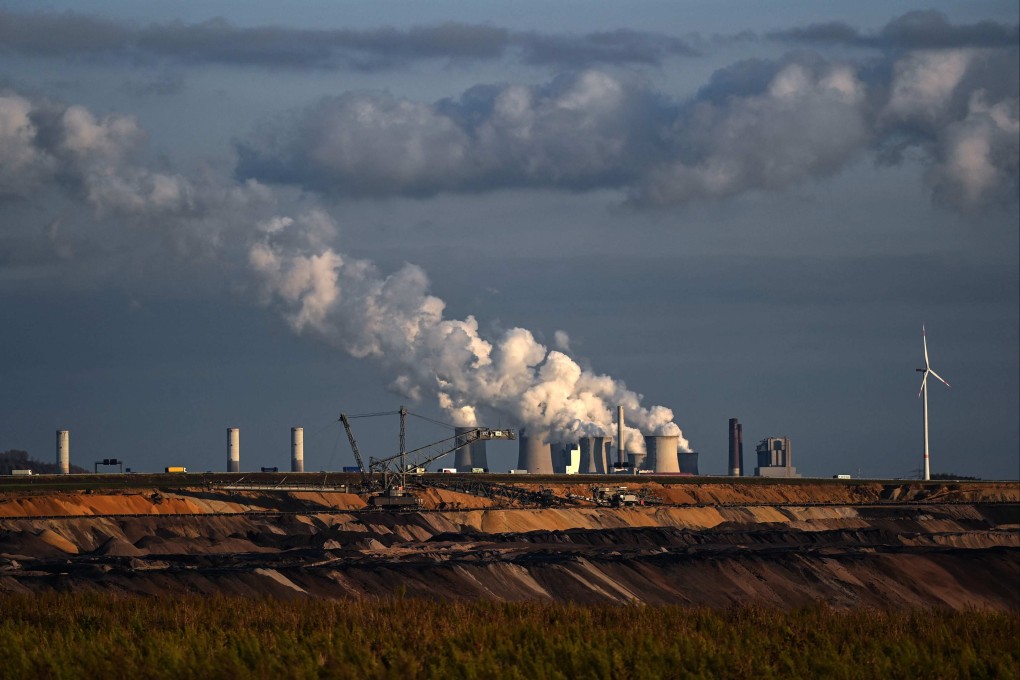 The coal-fired power station Neurath, of German energy giant RWE, in Garzweiler, western Germany. Photo: AFP