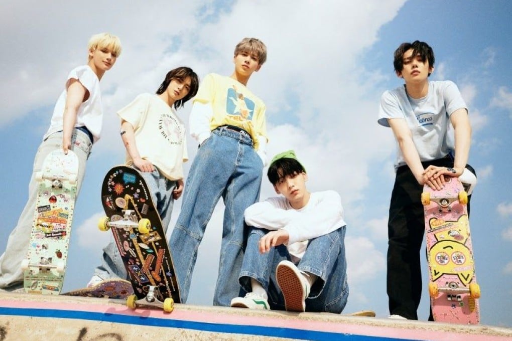 K-pop groups including TXT have recently released songs that evoke the spirit of Halloween. Photo: Big Hit Music
