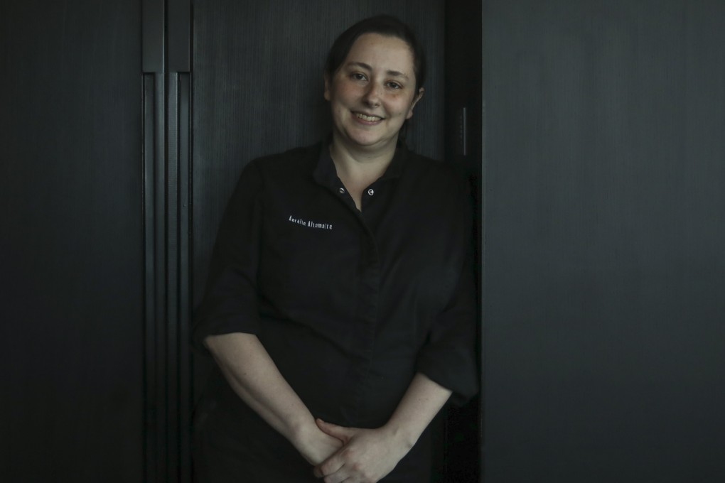 Odyssée chef de cuisine Aurelie Altemarie talks about respect in the kitchen and how every ingredient is important. Photo: Jonathan Wong