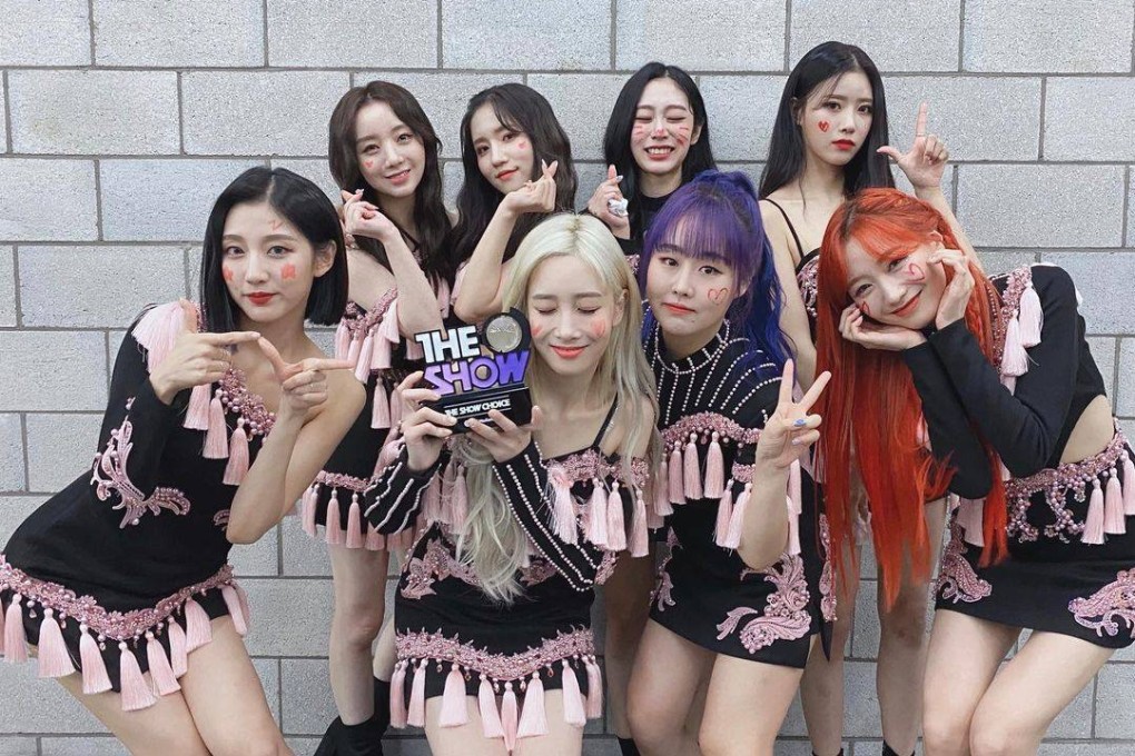 K-pop girl band Lovelyz have left their management company after seven years. Photo: @official_lvlz8_/ Instagram