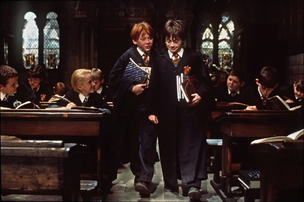 Rupert Grint and Daniel Radcliffe in a scene from “Harry Potter and the Philosopher’s Stone”, which premiered on November 4, 2001. It became “Harry Potter and the Sorceror’s Stone” in overseas markets, and marked the start of Potter movie mania. Photo: AP