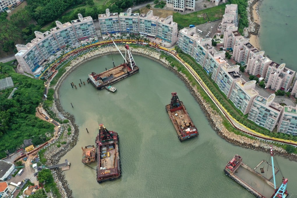 An aerial view of Discovery Bay. Residents of Discovery Bay have reported a gas supplier to the police for not refunding deposits. Photo: Roy Issa