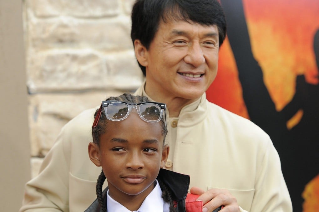 Jaden Smith and Jackie Chan, co-stars of The Karate Kid. The real star of the 2010 co-production is arguably China, where the film was shot in locations including the Forbidden City, Great Wall and Wudang mountains. Photo: AP