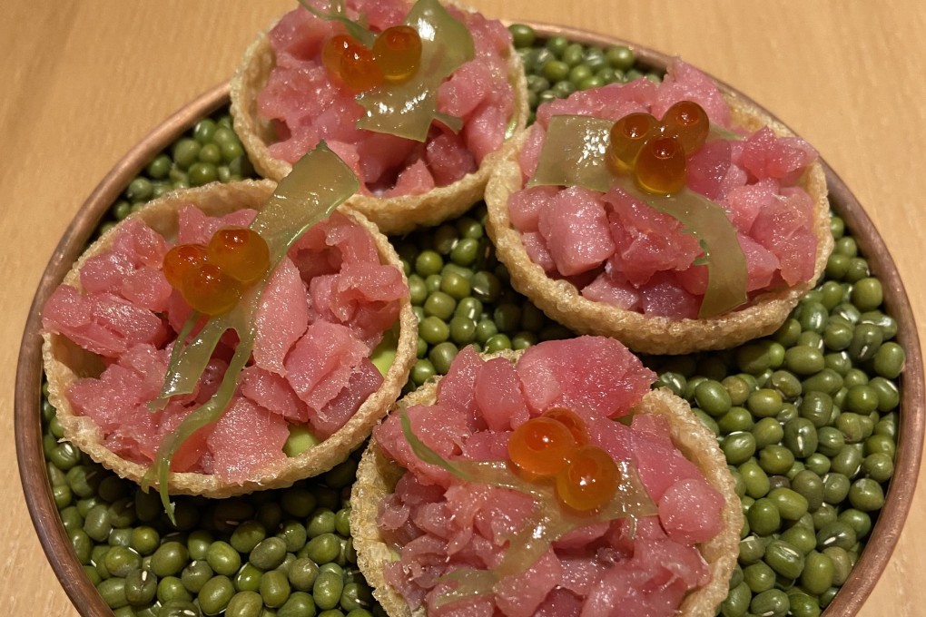 Tuna tartare with sherry vinegar at new Spanish restaurant Chueca on Gough Street, SoHo, Hong Kong. Photo: Susan Jung