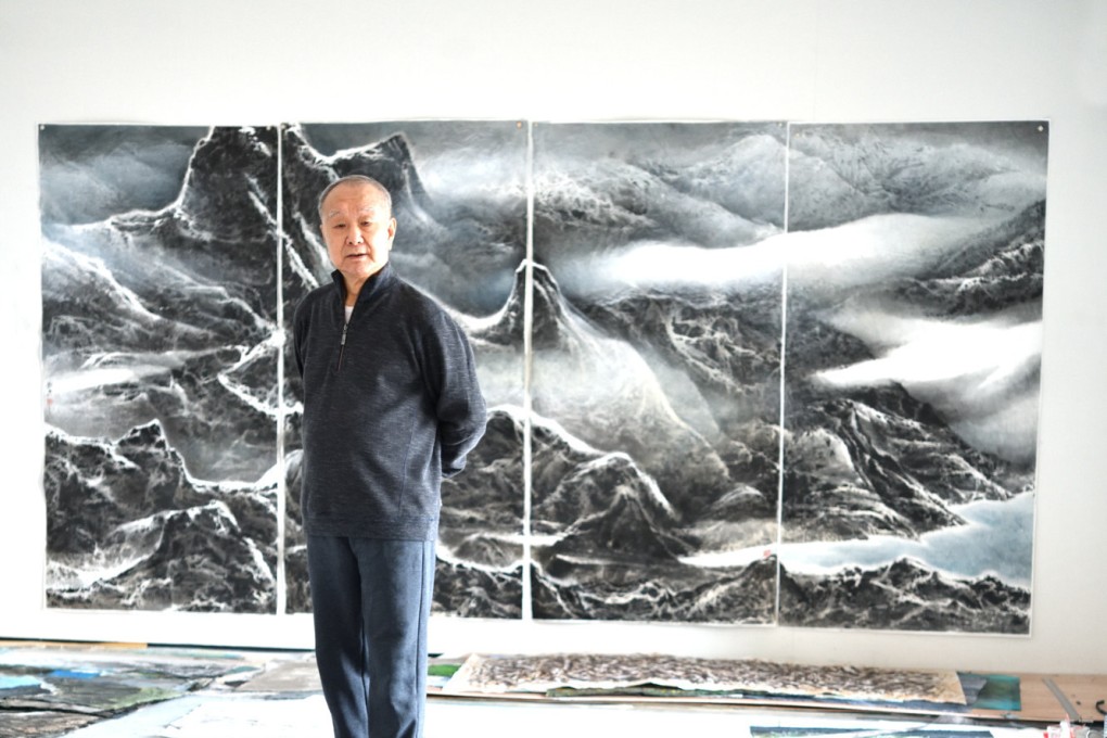 Liu Kuo-sung, known as the father of modern Chinese ink painting and a pioneer of Chinese modern art, will turn 90 in April 2022. Photo: Courtesy of Liu Kuo-sung