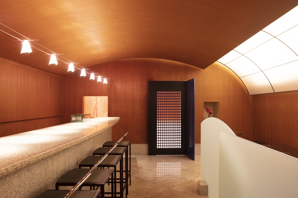 Kiyotomo, a former Tokyo sushi bar, has been rebuilt on the second floor of the M+ Museum in Hong Kong as a testament to the subtle minimalism of its designer, Japanese architect Shiro Kuramata. Photo: M+/Lok Cheng