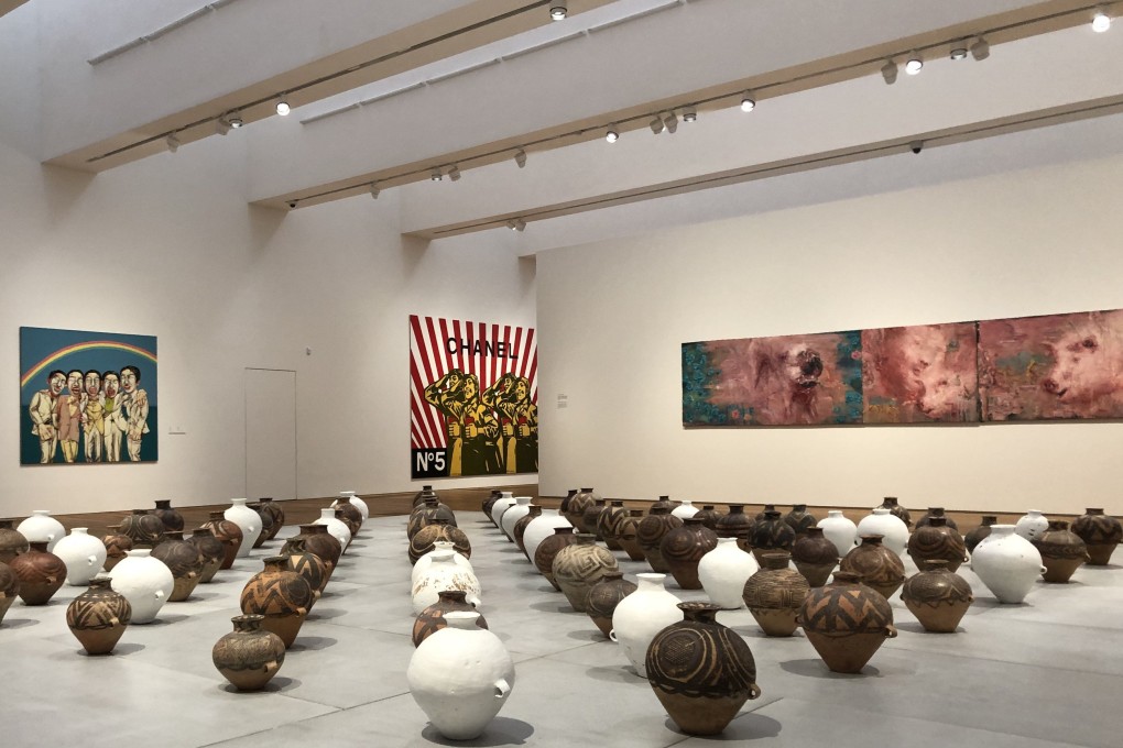 Whitewash (1995-2000) by Ai Weiwei is one of stand-out works in the opening shows at Hong Kong’s M+ museum of visual culture. Photo: Enid Tsui