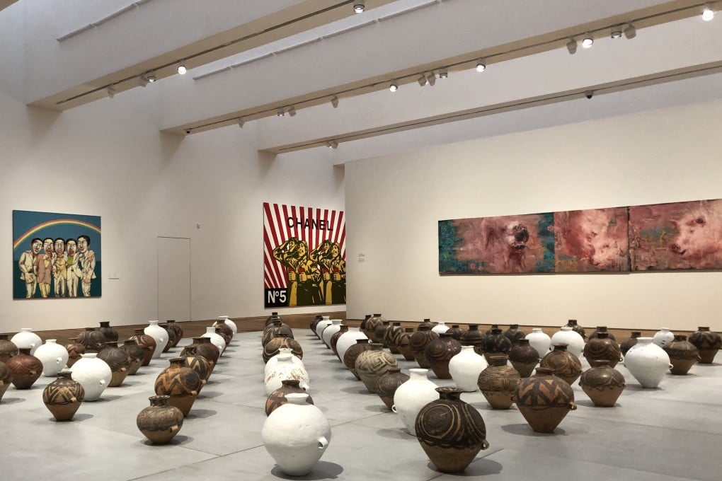 Whitewash (1995-2000) by Ai Weiwei is one of stand-out works in the opening shows at Hong Kong’s M+ museum of visual culture. Photo: Enid Tsui