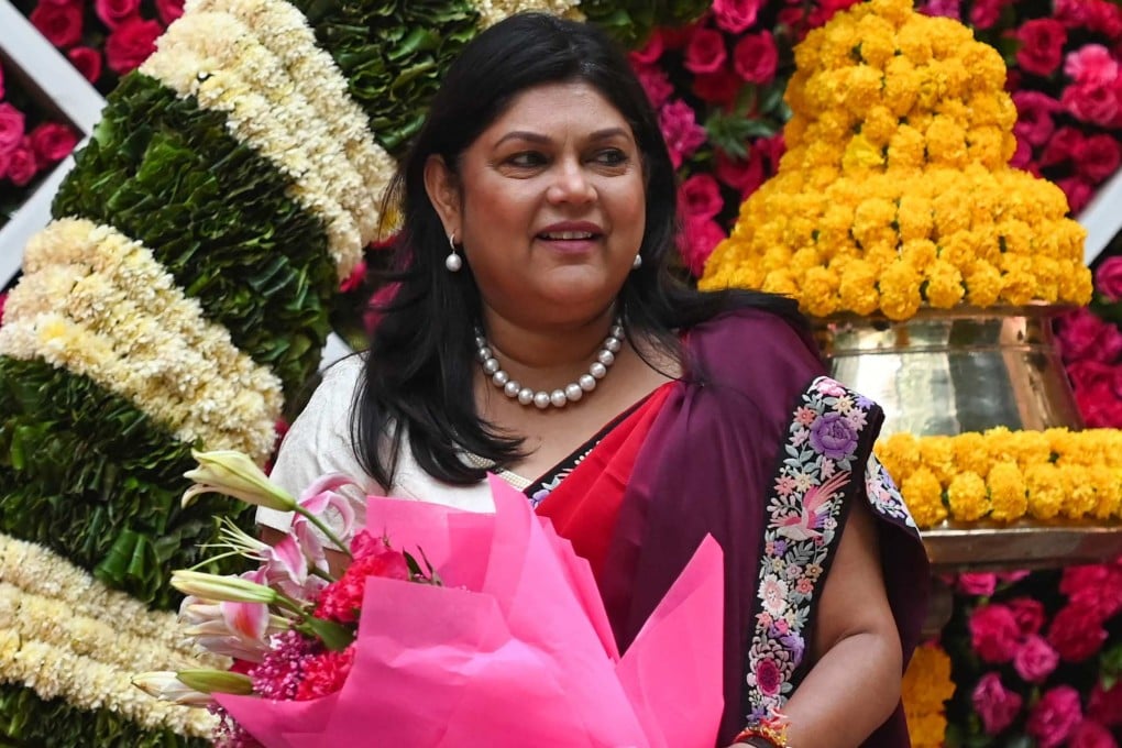 Falguni Nayar, managing director and CEO of Nykaa. Photo: AFP