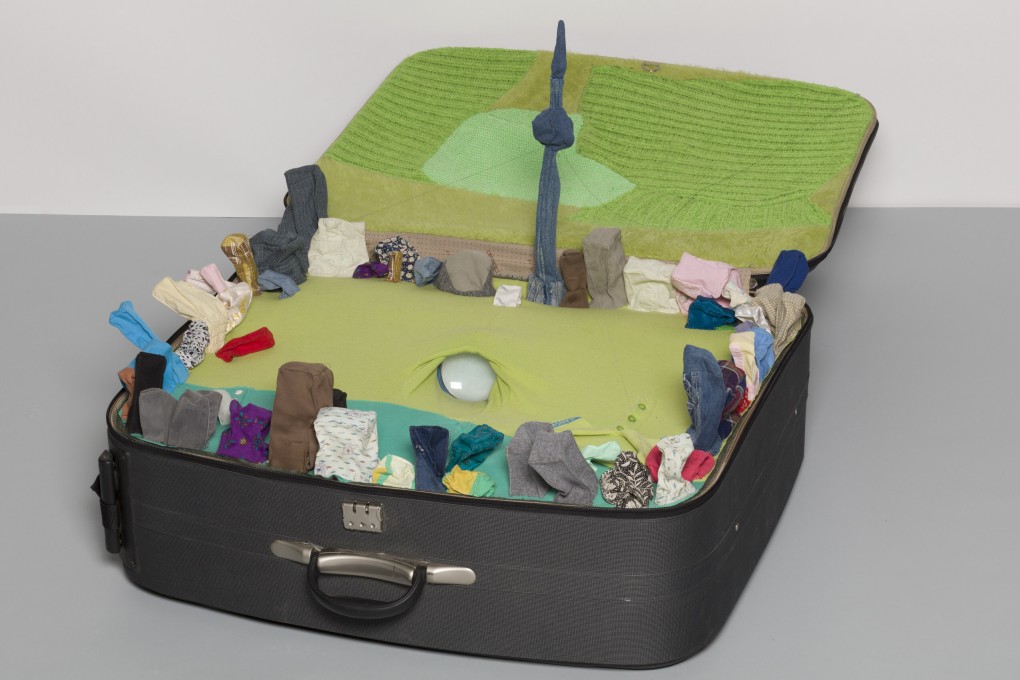 Yin Xiuzhen’s 2001 work “Portable City: Beijing” from the Uli Sigg collection of Chinese contemporary art catalogued in a 500-page book edited by Pi Li. Photo: M+ Sigg Collection, Hong Kong/Yin Xiuzhen.