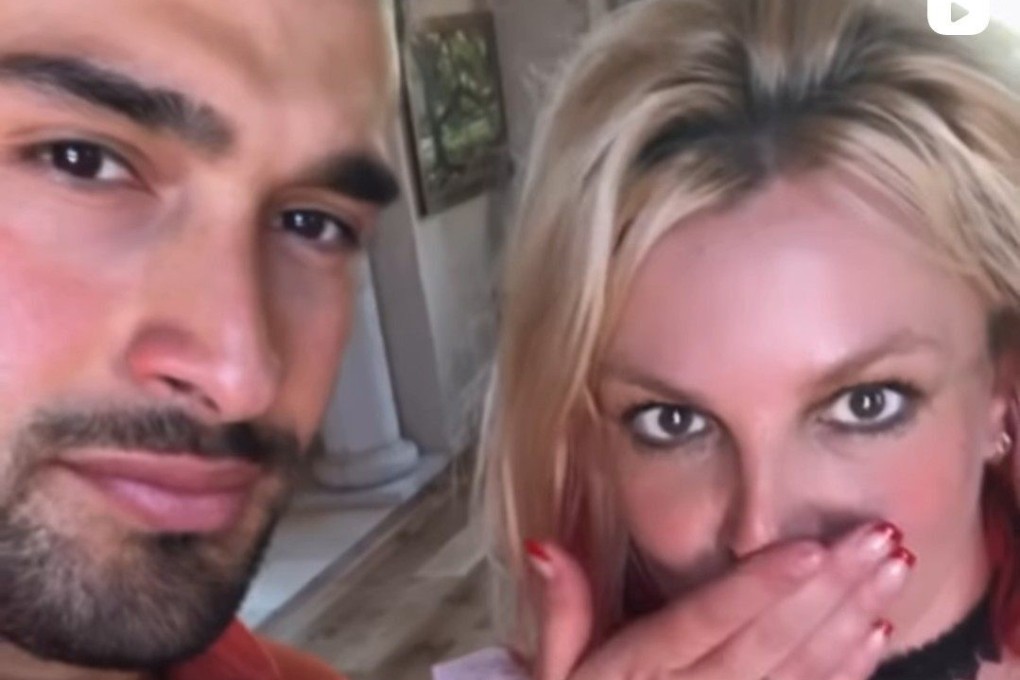 Britney Spears’ Instagram post announcing her engagement to long-term boyfriend, 27-year-old Sam Asghari. Photo: Instagram